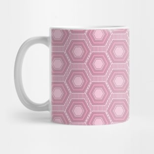 Simple Hexagon Pattern Mug